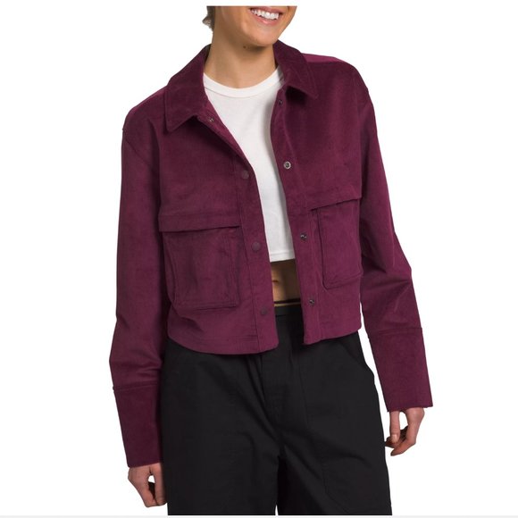 The North Face Jackets & Blazers - Small THE NORTH FACE Oversized Utility Corduroy Shacket NEW $120 msrp